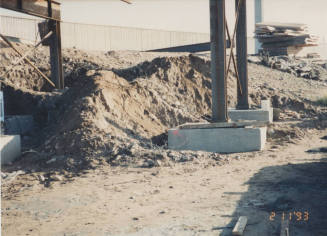 Span #9 Falsework Construction