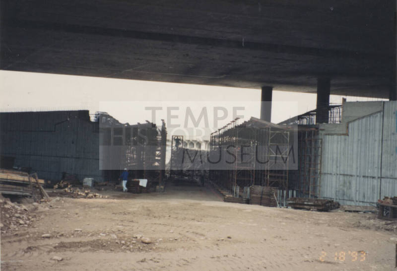 Northbound Overpass Falsework