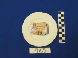 Plate, Child's Tea Set