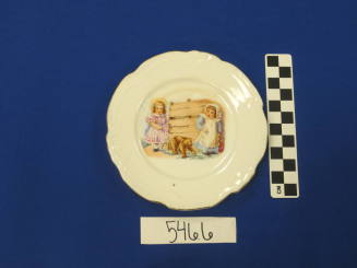 Plate, Child's Tea Set