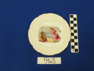 Plate, Child's Tea Set
