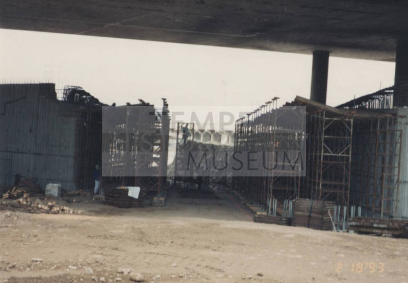Northbound Overpass Falsework