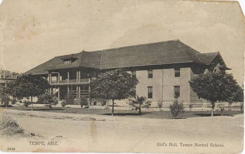 Girls' Hall at the Tempe Normal School