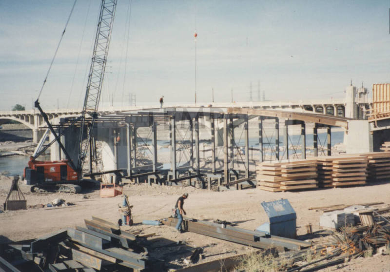 Completing Falsework for Frame II