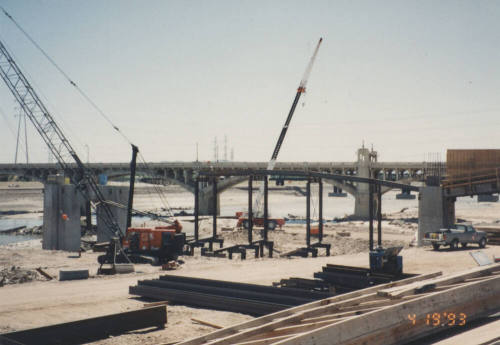 Completing Falsework for Frame II