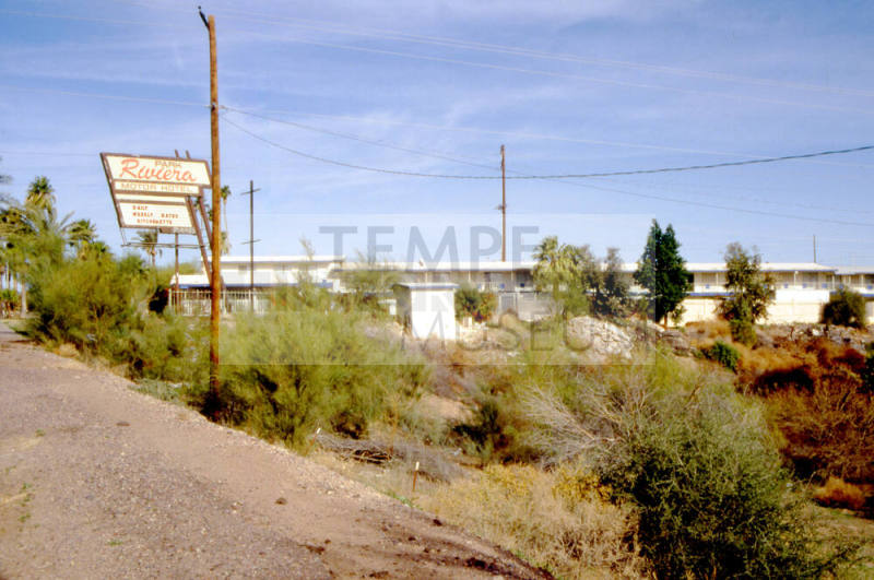 Park Riviera Motor Hotel, 625 S. Mill Ave.