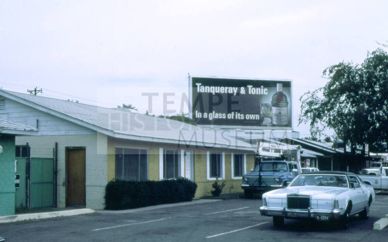 Building and billboard