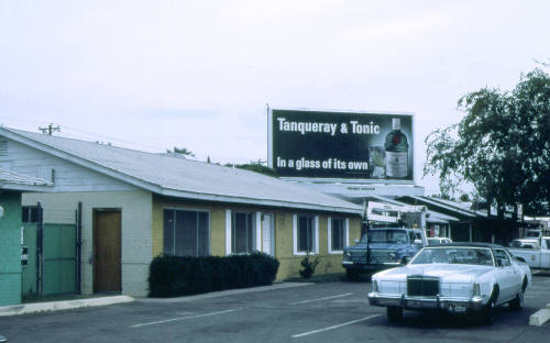Building and billboard