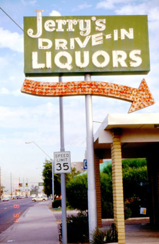 Jerry's Drive-In sign, 1217 S. Rural Rd.