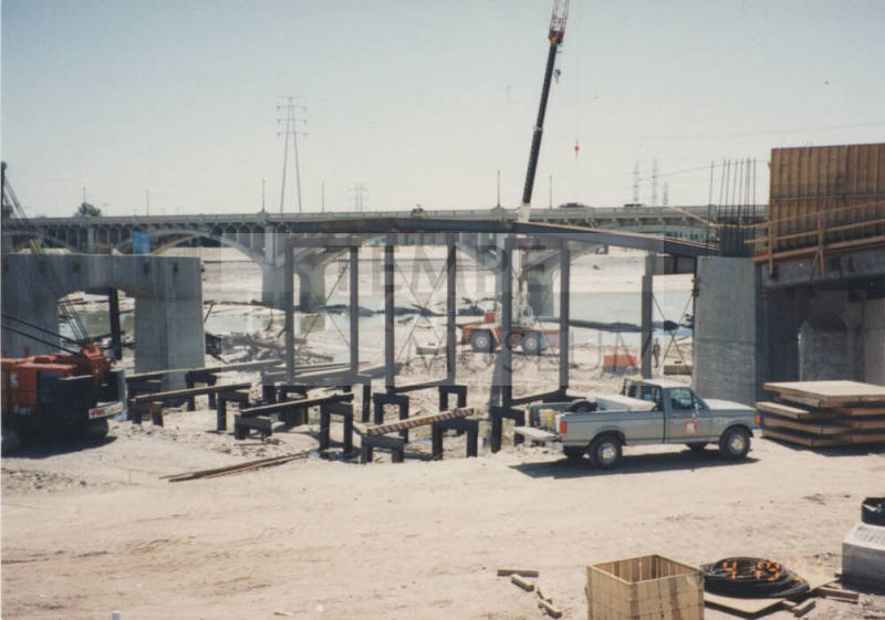 Completing Falsework for Frame II