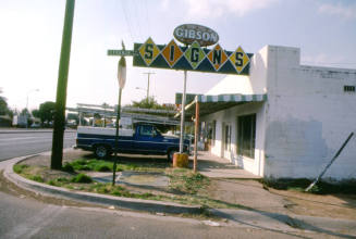 Gibson Signs, Lebanon Dr. and Apache Blvd.