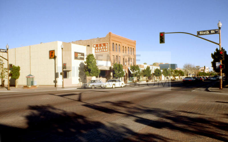 Intersection of Mill Ave. and 6th St.