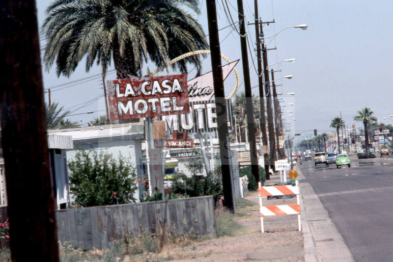 Street Scene - E. Apache Boulevard