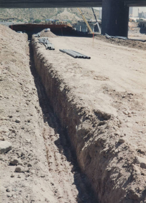 Install U.S. West Ducts - North App.