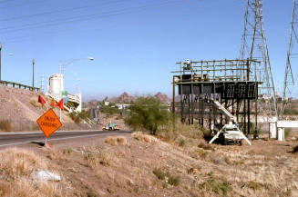 Billboard Demolition, Mill and Rio Salado