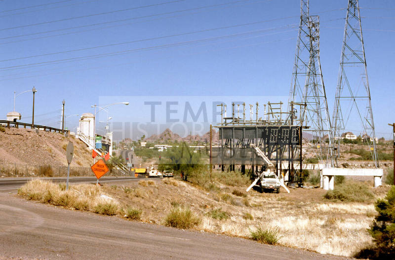 Billboard Demolition, Mill and Rio Salado