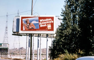 Billboard, Mill Ave. near 1st St.