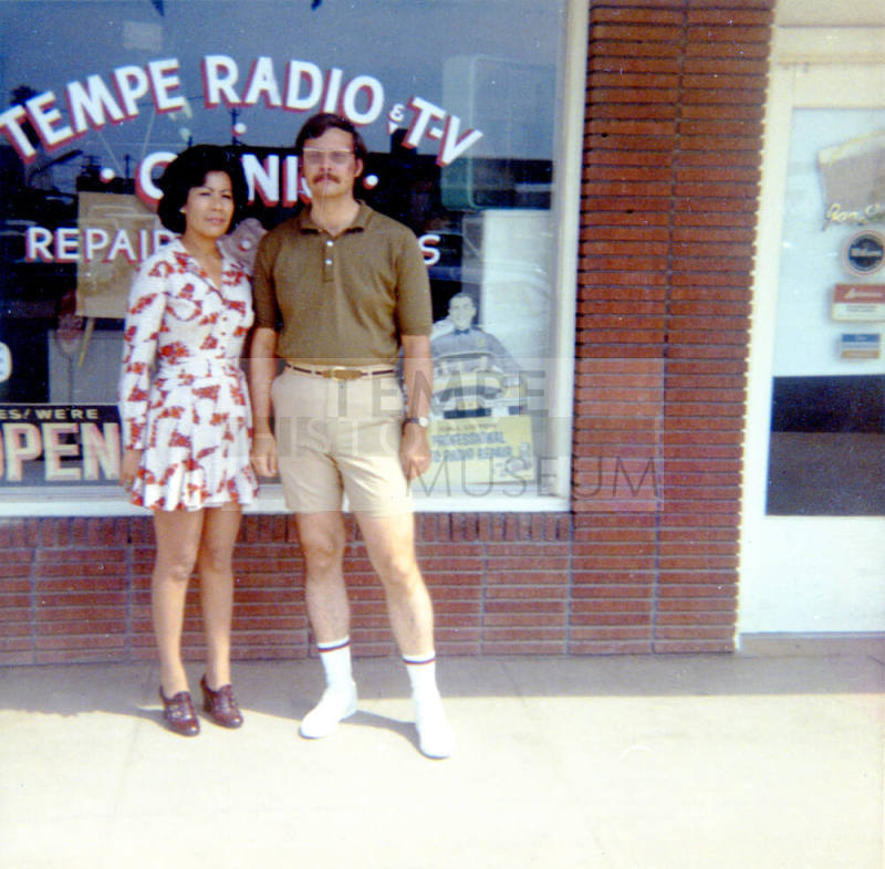 Concha and Carl Hertenstein - Tempe Radio TV Clinic