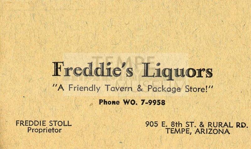 Freddie's Liquor Writing Pad