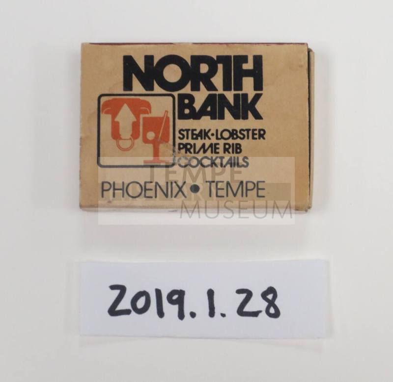 North Bank Restaurant Match Box
