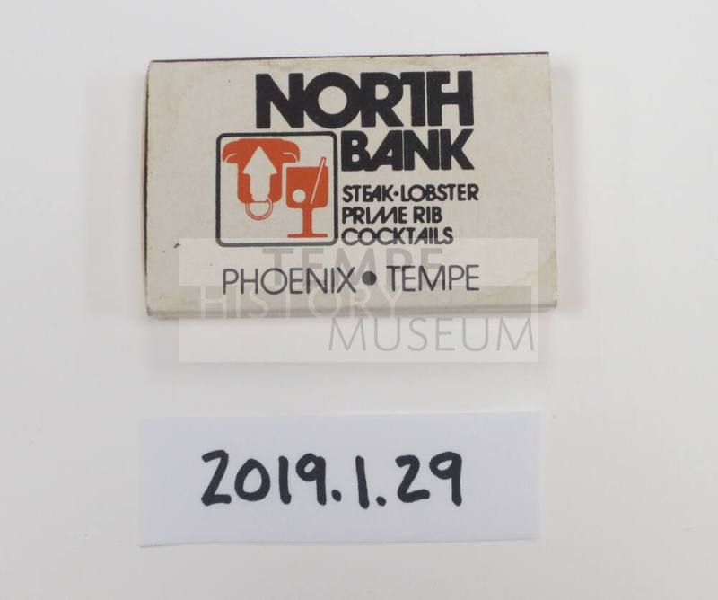 North Bank Restaurant Matchbox