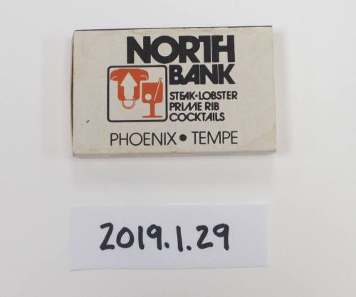 North Bank Restaurant Matchbox