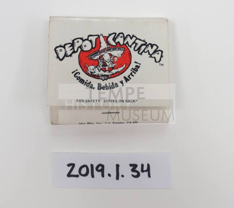 Depot Cantina Matchbook