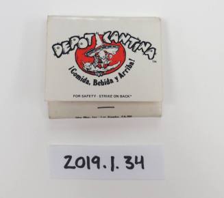 Depot Cantina Matchbook