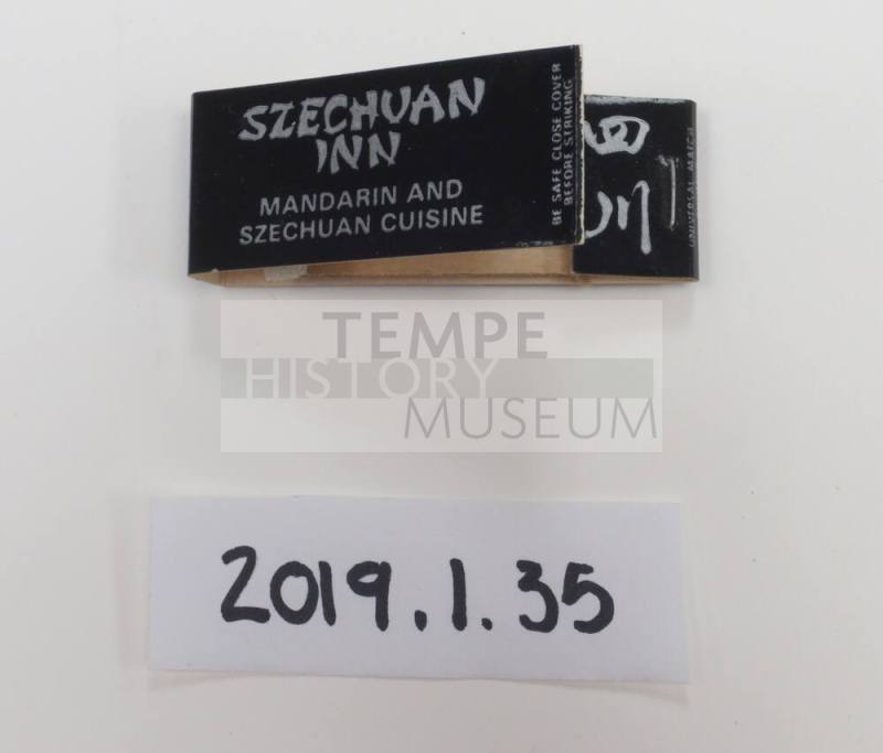 Szechuan Inn Matchbook