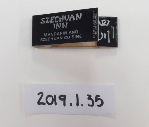 Szechuan Inn Matchbook