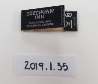 Szechuan Inn Matchbook