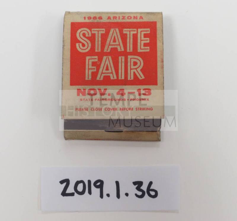 1966 State Fair Matchbook