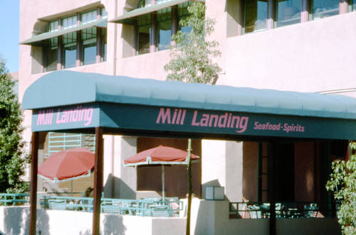 Mill Landing entry, 398 S. Mill Ave.