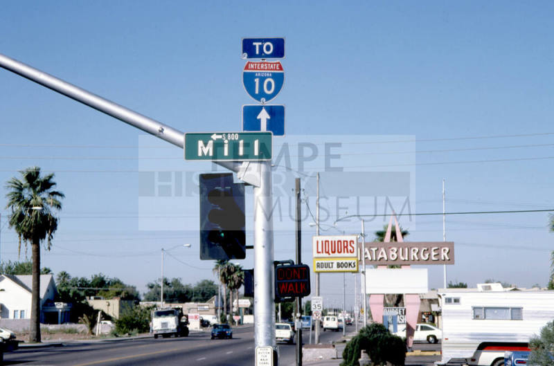 University Ave. at Mill Ave.