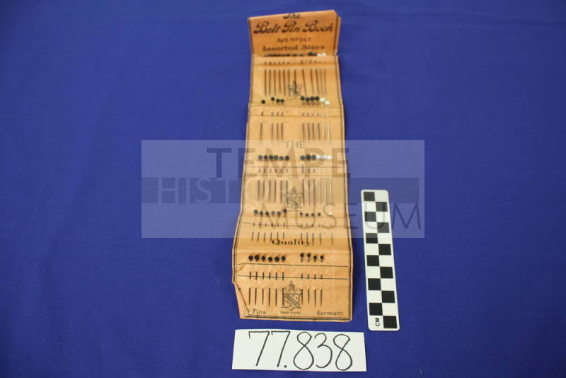 Book of belt pins