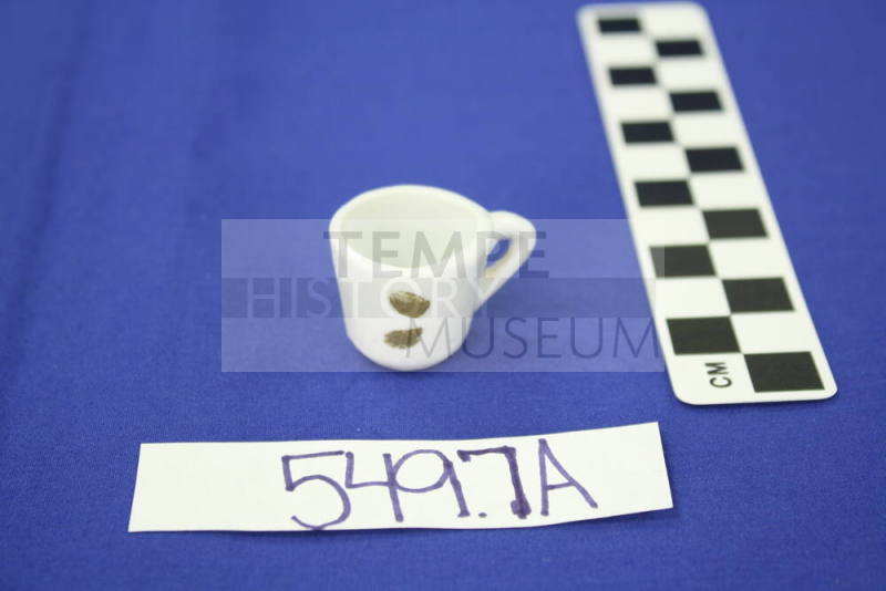 Cup and Saucer, Miniature Tea Set