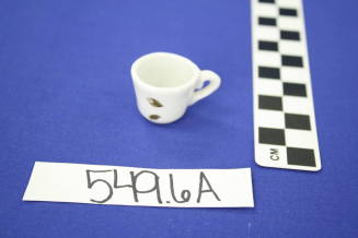 Cup and Saucer, Miniature Tea Set