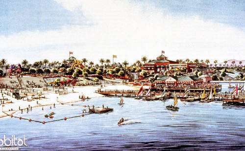 Sketch of Tempe Rio Salado beach