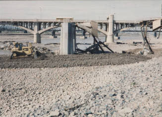 Water Must Be Diverted South of Pier #7