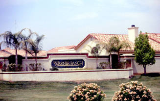 Warner Ranch entry sign