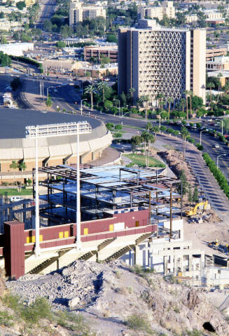 Sun Devil Stadium and Manzanita Hall