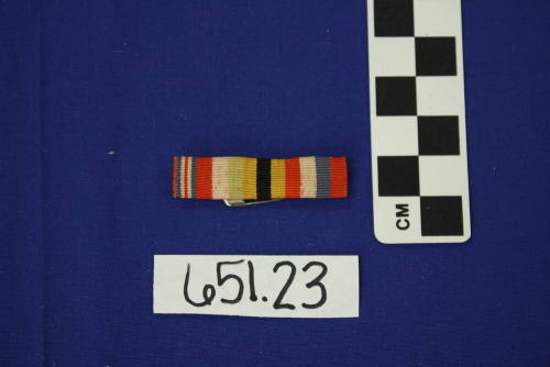 Multi-Colored Fabric Pin