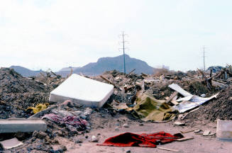 Trash dump near Scottsdale Rd.