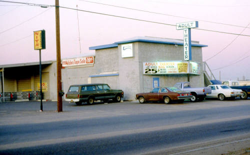 Nita's Cocktails, adult theater, 1st St.