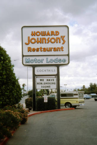 Howard Johnson's sign, 225 E. Apache Blvd.