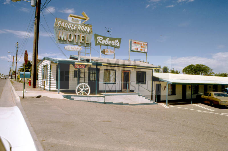 Saddlehorn Motel, 2448 E. Apache Blvd.