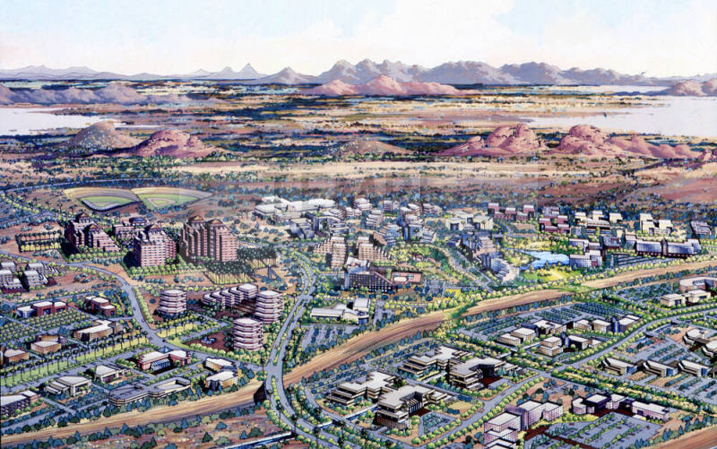 Papago Park Center, N. Priest Dr.