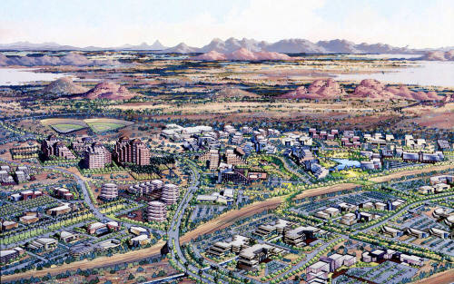 Papago Park Center, N. Priest Dr.