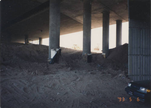 FNF Removing East Papago Soffit All