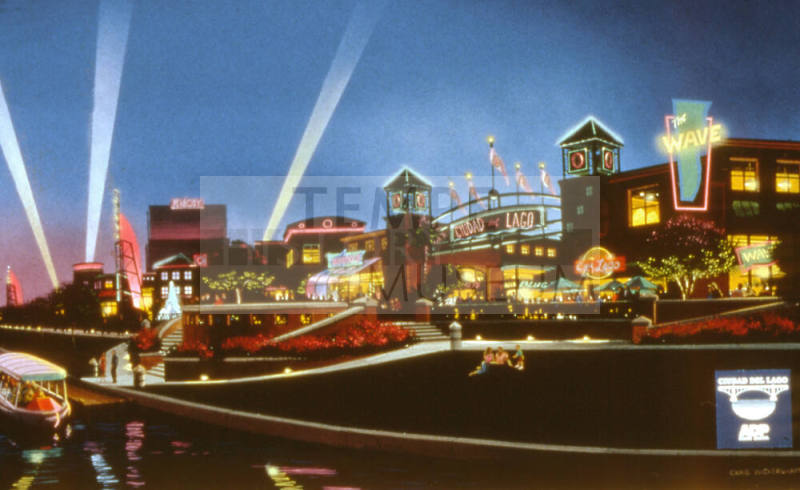 Ciudad del Lago illustration